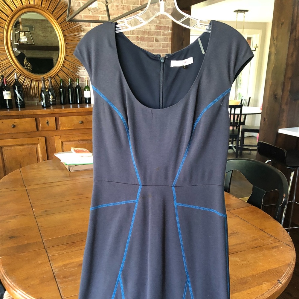 Navy work dress! Worn twice. Size 6